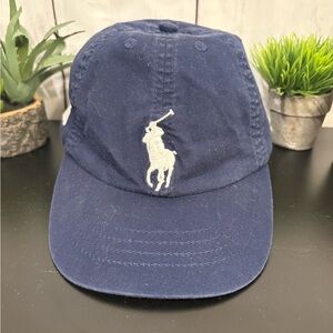 Ralph Lauren Polo cap, navy, kids size 4-7